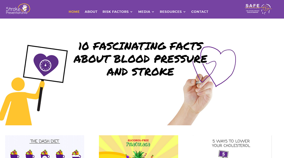 SAFE launches a website for stroke prevention
