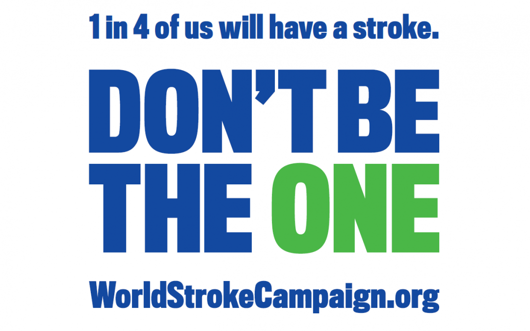 #DontBeTheOne: Wave the flag for stroke awareness on this year’s World Stroke Day