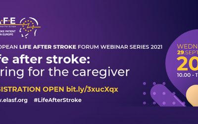 Speakers for the 29 September Life After Stroke webinar confirmed 
