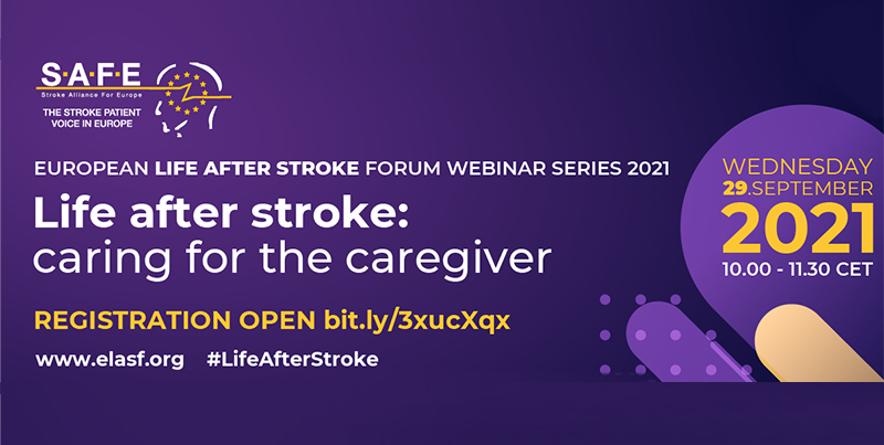 Speakers for the 29 September Life After Stroke webinar confirmed 