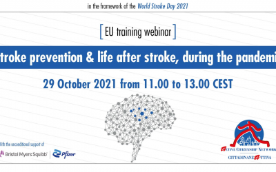 World Stroke Day: EU training webinar: Stroke prevention & Life after stroke, during the Pandemic”. 