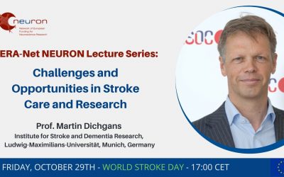 World Stroke Day: Join the lecture: Challenges and opportunities in stroke care and research, 17.00 CEST
