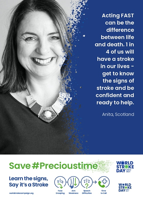 5 ways you can support the #Precioustime campaign this World Stroke Day