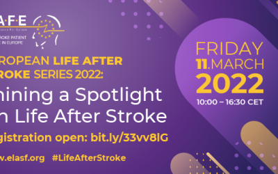 Speakers for the next European Life After Stroke series event confirmed