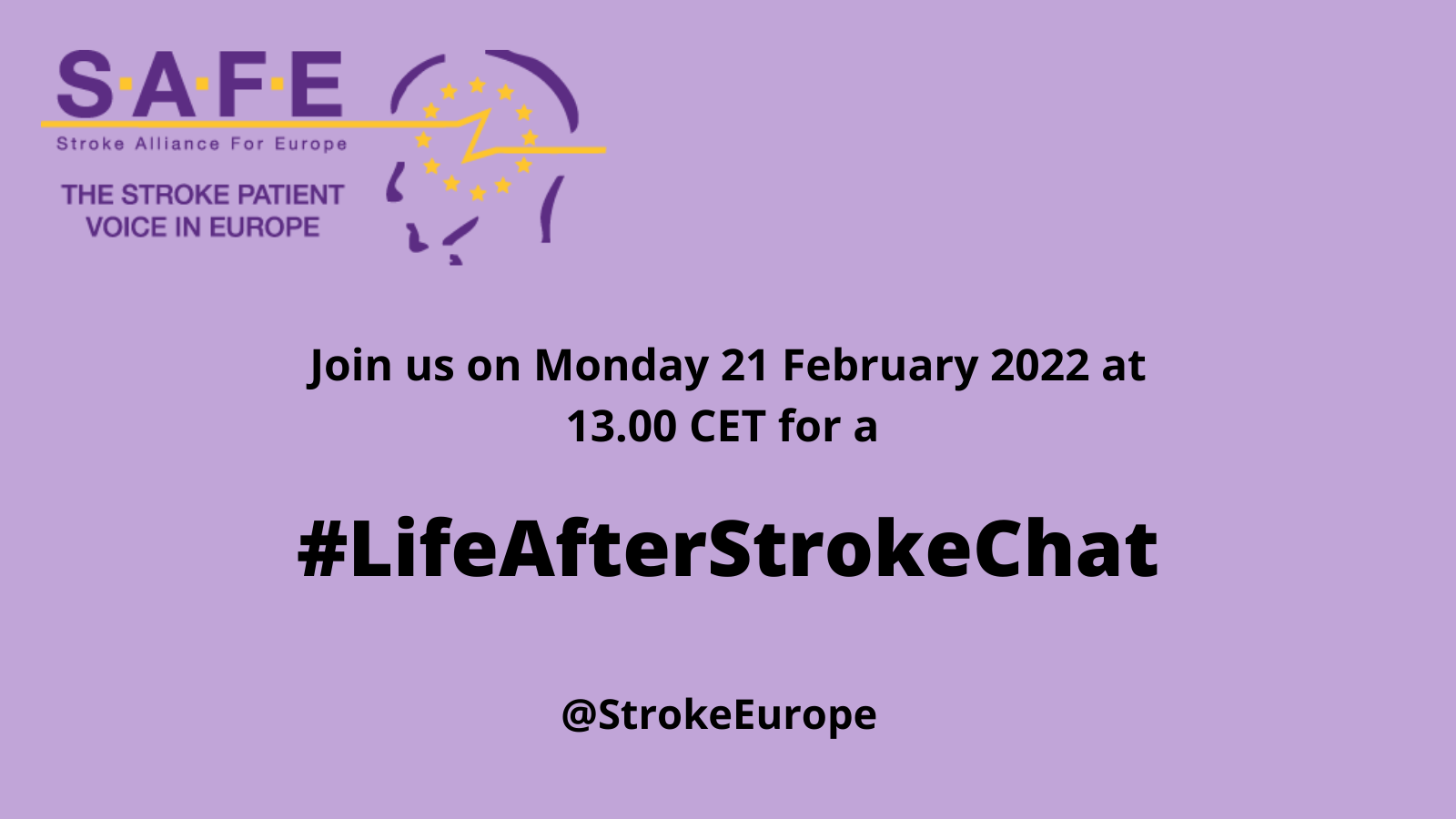 Our first Tweetchat launched – #LifeAfterStrokeChat