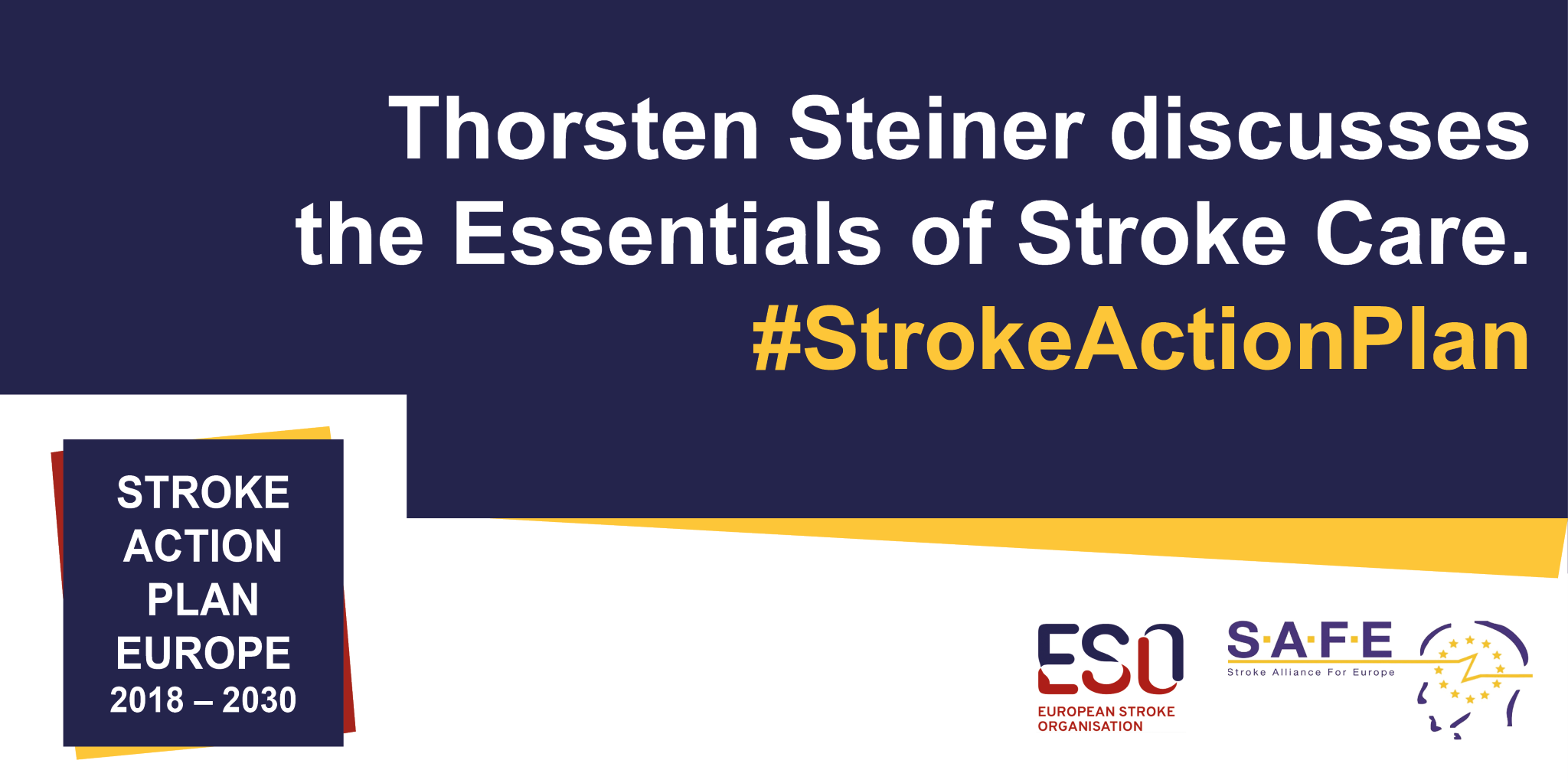 Professor Thorsten Steiner shares the importance of the Essentials of Stroke Care