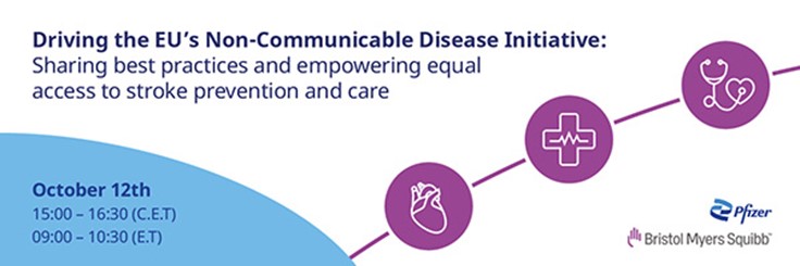 How can the EU non-communicable disease (NCD) initiative Healthier Together inspire better outcomes for stroke patients?