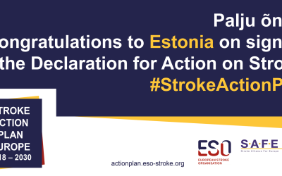 Estonia signs the Stroke Action Plan for Europe Declaration