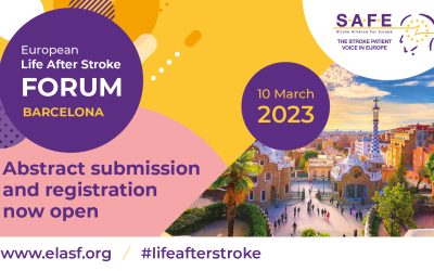 Abstract submission for the European Life After Stroke Forum 10 March 2023, Barcelona, Spain