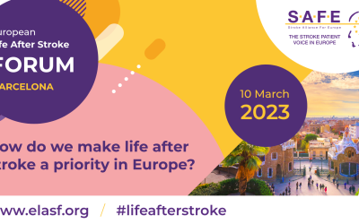 Speakers confirmed for the European Life After Stroke Forum, 10 March, Barcelona