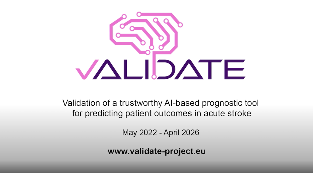 VALIDATE: Use of AI to advance personalised acute stroke treatment and to improve outcomes