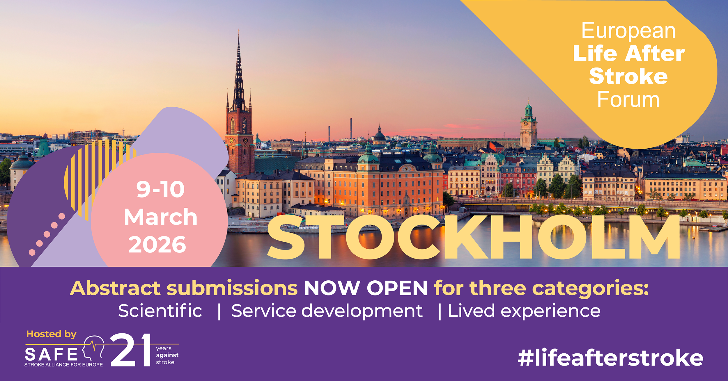 European Life After Stroke Forum: Call for abstracts