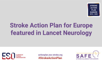 Stroke Action Plan for Europe featured in The Lancet Neurology