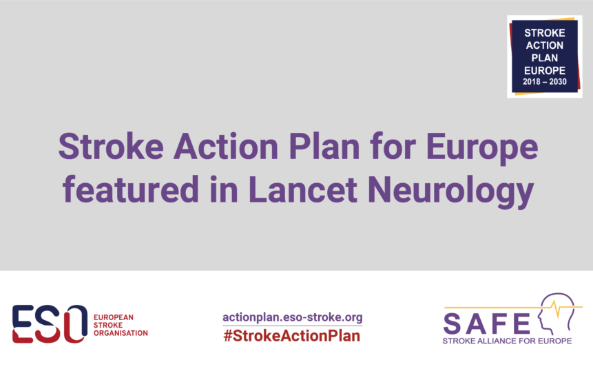 Stroke Action Plan for Europe featured in The Lancet Neurology