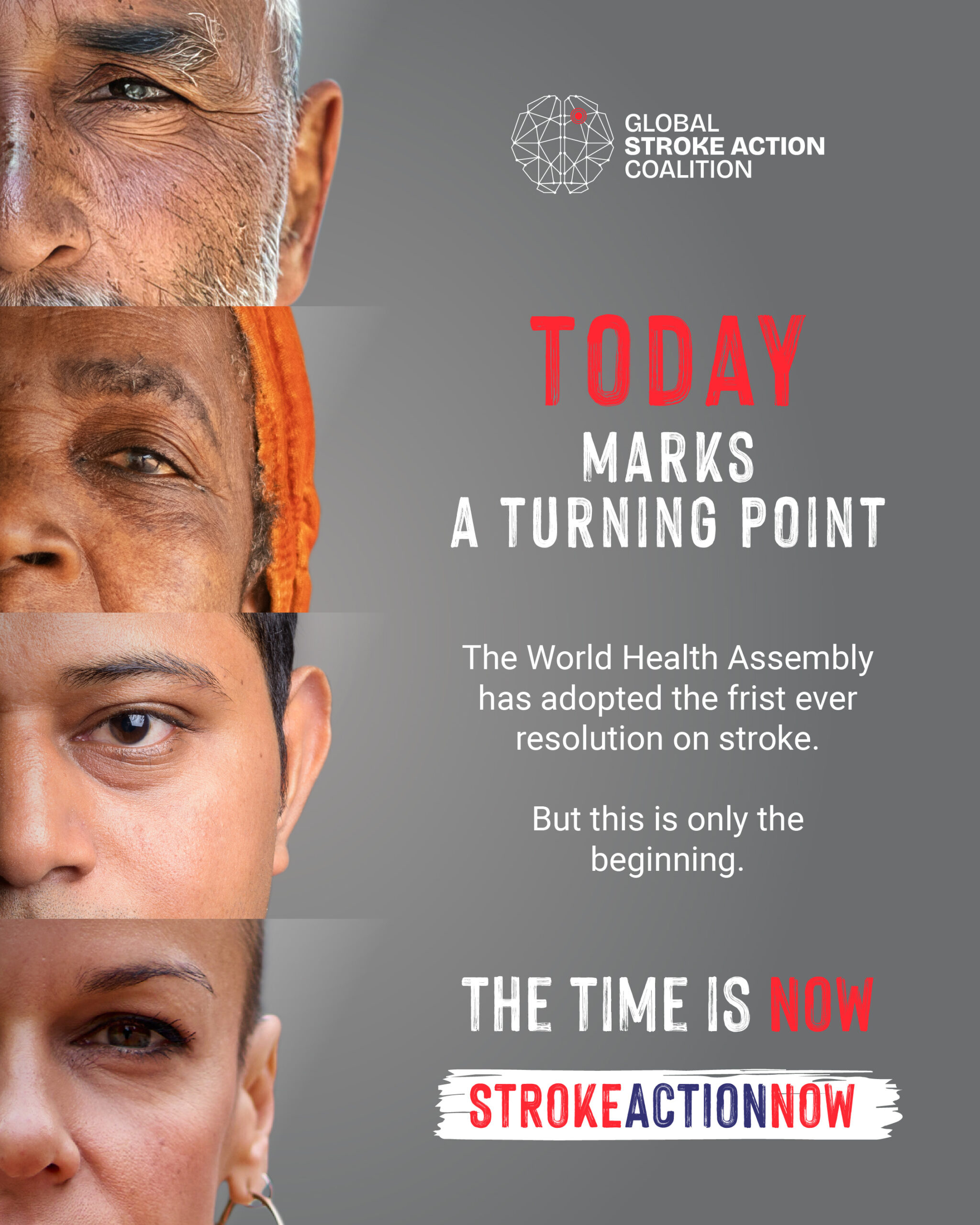 WHO resolution on stroke has been approved by the World Health Assembly