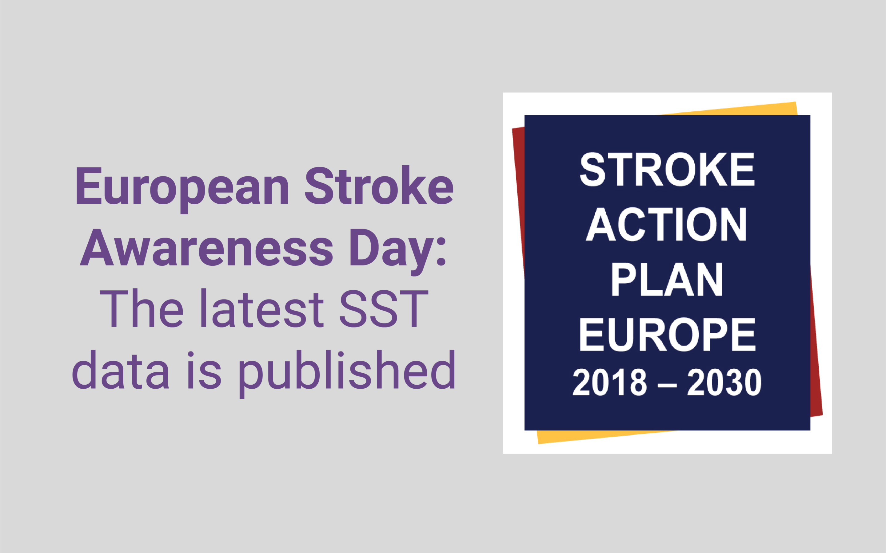 European Stroke Awareness Day 12 May: Launch of latest