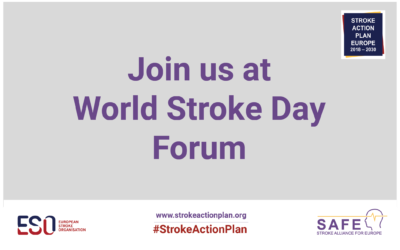 Join us for SAP-E World Stroke Day Forum